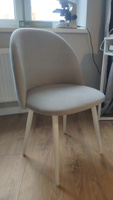 Кресло для кухни с мягкой спинкой 1 шт. Стул кухонный велюр для стола в гостиной #116, Борис О.