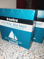 Соль морская пищевая SETRA, йодированная, мелкий помол, 500г #1, Алла Р.