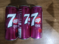 Газированный напиток 7 UP Cherry Севен Ап Вишня, 3 шт * 330 мл, Франция #8, Николай Ж.