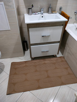 Коврик противоскользящий "Элемент" 65х120 см / коврик универсальный для ванны, для туалета, для любых помещений #79, Наталия Ш.