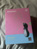 Вибратор Пингвин для клитора вакуумный Satisfyer, вибратор для женщин, стимулятор клитора, 18+ #6, Денис К.