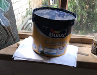 Моющаяся краска для стен и потолков Dulux Ultra Resist для кухни и ванной матовая база BW 5 л #59, Анна И.