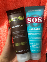 Набор беcсульфатный шампунь Macadamia и маска для волос SOS Happy Hair Professional #38, Маргарита Р.