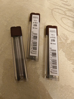 Набор грифелей для механических карандашей 3 футляра 0.5 мм Koh-I-Noor 4152 2B, 12 штук в футляре #1, Юлияна