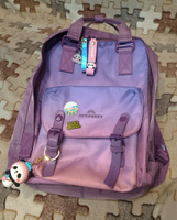 Сиреневый повседневный рюкзак Doughnut Macaroon Sky Series Backpack Sunset #67, Екатерина Л.