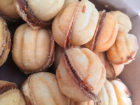 Печенье песочное орешки с вареной сгущенкой #8, Диана Г.
