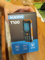 Телефон кнопочный мобильный Maxvi T100, черный #30, Сергей С.