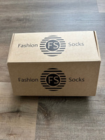 Носки Fashion Socks Гладкие с гербом, 12 пар #40, Светлана