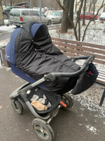 Ветрозащита утеплённая от снега и дождя для всех моделей коляски Stokke, DSLand, Doux Bebe, цвет черный #30, Екатерина А.