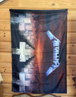 Плакат постер флаг Metallica #5, Yura L.