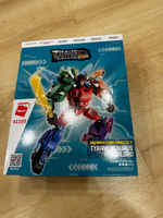 Конструктор QMAN Робот-трансформер Динозавры (6 в 1), серия