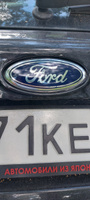Эмблема (орнамент,шильдик), на капот подходит для автомобиля FORD ФОРД 145х58 мм цвет синий #30, Дмитрий Л.