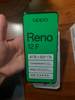 OPPO Смартфон Reno12 F Ростест (EAC) 8/512 ГБ, темно-зеленый #72, Ксения Ш.