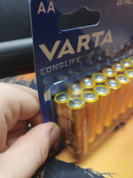 Батарейки (20шт ) VARTA LR6 (AA) LONGLIFE 1.5В щелочные (4106 101 420) #8, Кирилл Б.