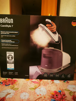 Парогенератор Braun CareStyle 7 IS7266VI, 2700 Вт, с вертикальным отпариванием, подошвой 3D Eloxal Plus, паровым ударом 550 г/мин, давлением 7.5 бар и автоотключением #36, Сергей С.