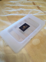 Коробка органайзер рыболовная для приманок "Волжанка" H0701A 21х11х3.5см,прозрачный #2, Николай М.