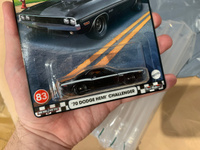 Машинка Mattel Hot Wheels Premium GJT68 '70 Dodge Hemi Challenger #30, Олег А.