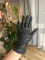 Нитриловые перчатки - Wally plastic, 100 шт., (50 пар), одноразовые, неопудренные, текстурированные - Цвет: Черный; Размер S #38, Tatsiana K.