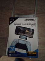 Крепление к DualSense для игры на телефоне DOBE Mobile Phone Clamp (TP5-0527B) для PS5 #21, руслан с.