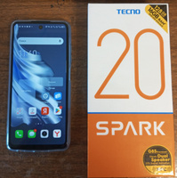 Tecno Смартфон Spark 20 8/128 ГБ, черный #38, Сергей К.