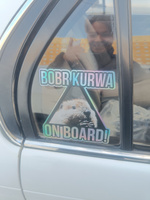 Наклейки на авто Bobr kurwa мем внешний тюнинг #5, Евгений Ш.