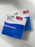 Однодневные контактные линзы SofLens Daily Disposable, 90 шт. R: 8.6, D: -3.75 #30, Тома