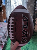 Мяч для американского футбола, 6 размер, коричневый #3, Анастасия Л.