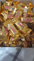 Конфеты шоколадные батончики Twix Minis, 1 кг / Печенье, шоколад, карамель #7, Тимур Р.
