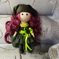 Набор для шитья куклы Pugovka Doll Кристина #39, Марина З.