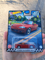 HKF22 Машинка металлическая игрушка Hot Wheels Premium Boulevard коллекционная модель премиальная 04 Mazda Mazdaspeed Miata #26, Илья К.