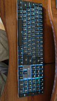 Компьютерная клавиатура Оклик K953X проводная, механическая, черно-серая #5, Олег С.
