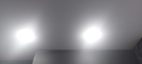 Светильник встраиваемый безрамочный светодиодный SLP-FL 10Вт 230В 6500К 900Лм 100мм монтажное отверстие 50-75мм белая IP20 IN HOME #7, Светлана К.