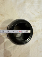 Анальная пробка Анальная пробка с отверстием, черный, 74  мм #4, Руслан К.