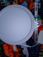 Светодиодный светильник накладной, панель круглая NRLP 18Вт 6500К 1260Лм 210мм белая IP40 IN HOME #2, Анатолий Р.