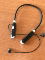 LAR SHOP Наушники беспроводные с микрофоном, USB Type-C, черный #8, Боситхон С.