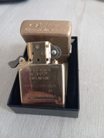 Зажигалка бензиновая ZIPPO Armor Tumbled Brass #20, Александр Б.