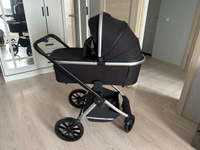 Коляска детская универсальная MOWBaby Tilda 2 в 1 MB064, Black #31, Валентина К.