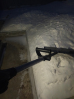 Набор ковш скрепера для уборки снега + ручка для лопаты FACHMANN Garten #4, Сергей З.