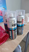 Аэрозольный грунт KUDO "Epoxy Primer", эпоксидный, 1К, серый, 520 мл, комплект 3 шт #1, Евгения К.