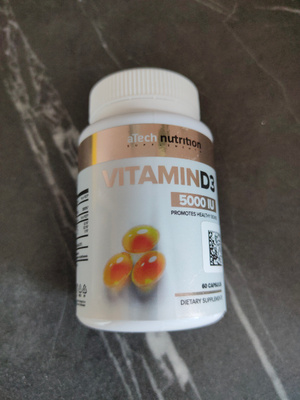 Витамин Д3 5000 МЕ 240 капсул vitamin D3 aTech Nutrition - купить с ...