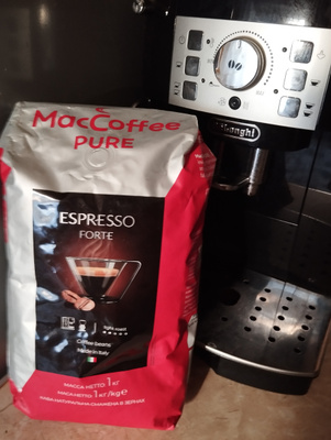 Кофе в зёрнах MacCoffee PURE Espresso Forte, 250 г - купить с доставкой ...