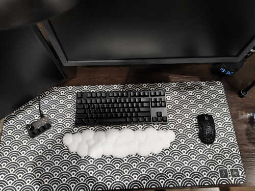 Ковер для мыши Игроман х Дарк Проджект Cycle v2 Dark 900x400 CORDURA ...