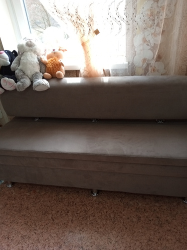 Диван на кухню, прямой, на балкон, в прихожую НОРТА Hippo 800х490х770 c ...