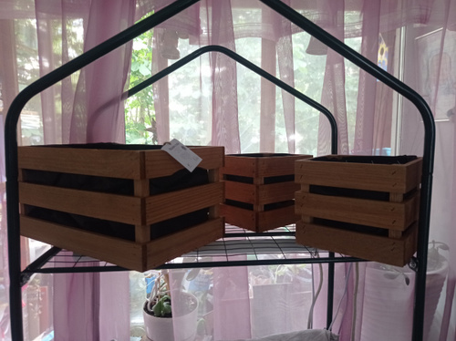 Деревянные ящики для хранения, для сада, рассады из массива сосны ...