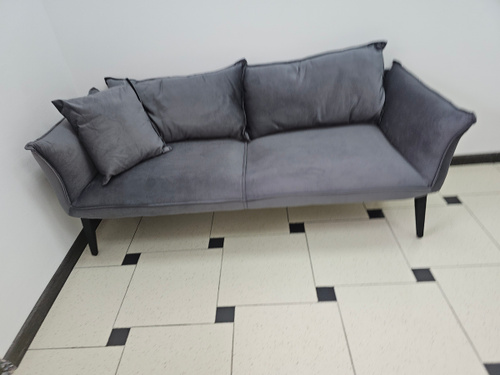 Прямой диван Тот самый_Белый, механизм Нераскладной, 160х70х80 см ...