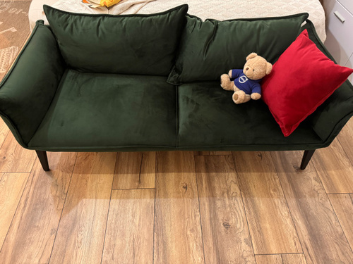 Прямой диван Тот самый_Белый, механизм Нераскладной, 160х70х80 см ...