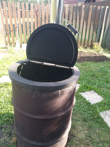 Крышка на бочку для сжигания мусора, на бочку 200 литров - купить с ...