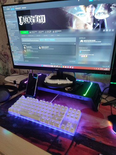 Подставка под монитор с USB хаб EVOLUTION MS200 RGB - купить с ...
