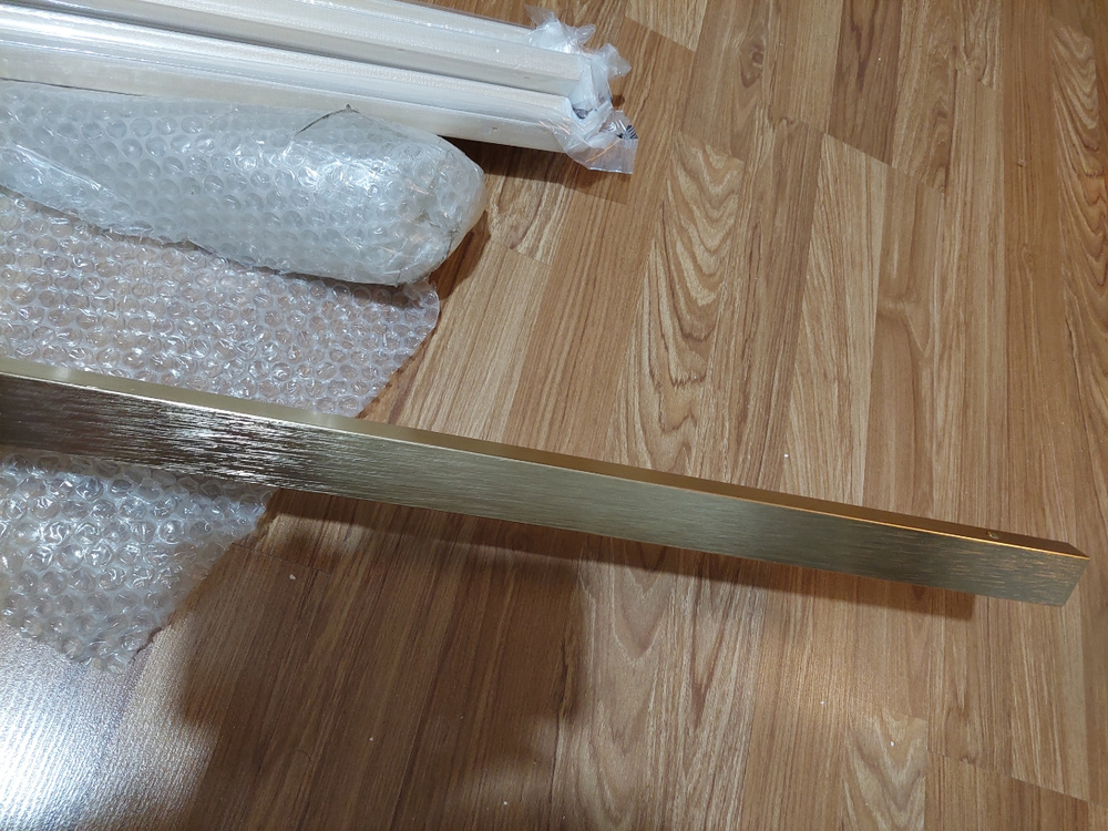 Ручки для мебели 15см (комплект 10 штуки) цвет черный, металлические ...