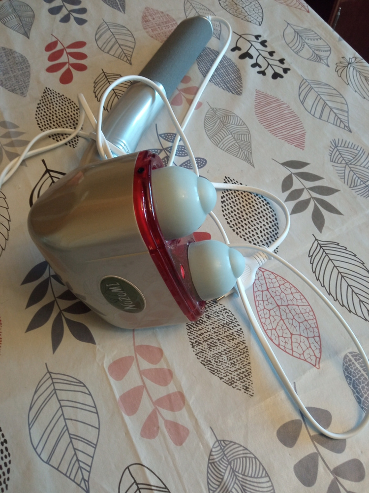 Электрический массажер для шеи, плеч, спины, рук и ног медицинский AND ...